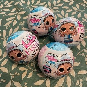 4 New L.O.L. Surprise Fashion Show Dolls